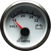Wema Вольтметр 24 В Wema IPVR-BS-18-32 18 - 32 В 52 мм