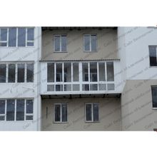 Балконы с нуля с изменением геометрии.