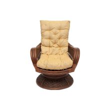 Tetchair Кресло-качалка "ANDREA Relax Medium"  с подушкой , Pecan Washed (античн. орех)