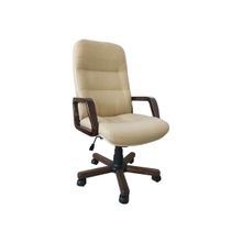 Фактор Кресло Мерседес 1Д темный орех к з бежевый ID - 307302