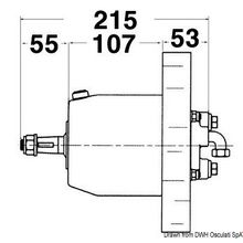 Osculati Pump UP 25F, 45.280.00