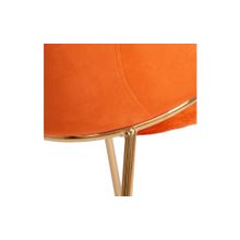 Tetchair Кресло KRONOS (mod. 8158), рыжий золотые ножки