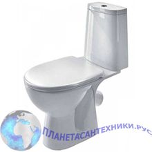 Унитаз IFO Frisk косой выпуск 3 6 RS021031000 с сиденьем полипропилен