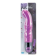  Фиолетовый вибратор PURE G-SPOT VIBE - 18,5 см.