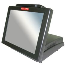 Моноблок GlobalPOS 150: 15 сенсорный экран,  D2550 1.86Ghz, 2GB DDR3, 2.5 320GB HDD, MSR (KBW) с Windows Embedded POS Ready