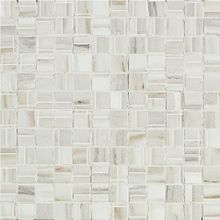 Керамическая плитка Impronta Marmi Imperiali Mosaico White Мозаика 30х30