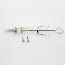 Шприц многоразовый стеклянный с тремя наконечниками Жане, Ш-713, 150 мл