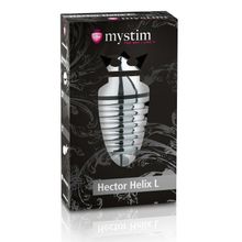 Анальный плаг для электростимуляции Hector Helix Buttplug L - 11,5 см. (87996)