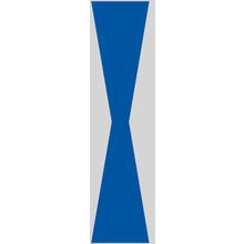 Apavisa Nanospectrum Blue Field Decor Pulido 21.91x89.46 см