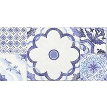 Savoia Azulejo Turchese Decori Mix 22x44 см