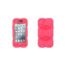 Противоударный чехол для iPhone 5 Griffin Survivor Case, цвет pink (GB35689)