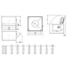 Systemair TFC 450 S Sileo Red