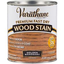 Rust-Oleum Varathane Premium Fast Dry Wood Stain 946 мл золотой махагон