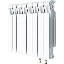 Радиатор отопления RIFAR MONOLIT VENTIL 500 8 секций биметаллический нижнее правое подключение (RM50008 НП50)