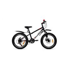 20" FORWARD Unit 3.0 Disc 2020 (6ск, сталь, аморт.вилка, диск.мех, грипшифт FWD трещотка)(рама 10,5", черный белый)