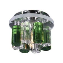 Novotech IP20 хром прозрачно-зеленый 369352 NT 044 G9 40W 220V CARAMEL 1