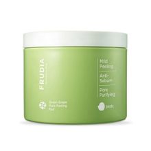 Диски отшелушивающие с зеленым виноградом Frudia Green Grape Pore Peeling Pad 70шт