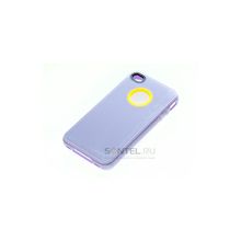 Силиконовая накладка для iPhone 4 4S вид №31 purple
