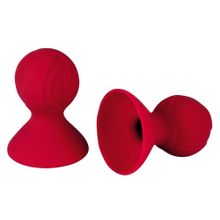 Orion Красные помпы для сосков Nipple Teaser (красный)