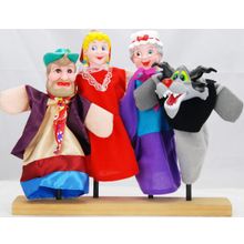 Жирафики кукольный театр Красная шапочка 4 куклы