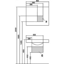 Зеркало Акватон Отель 80, 1A101302OT010