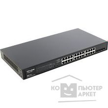 TP-Link SMB TP-Link T1600G-28PS JetStream 24-портовый гигабитный Smart коммутатор PoE+ с 4 SFP-слотами SMB