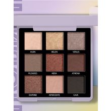 Topface Палитра теней для век 9-цветная РТ512 Maestro Academy Eyeshadow Bar