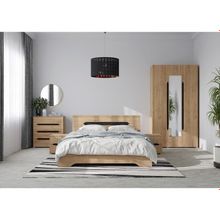 Шкаф 2х ств Вега с ящиками, 800х2200х520, Крафт золотой Венге