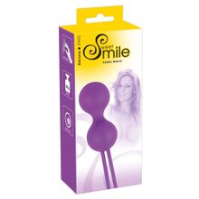 Orion Фиолетовые вагинальные шарики Smile (фиолетовый)