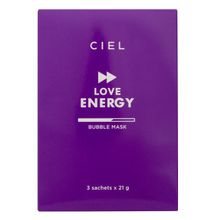 CIEL Очищающая кислородная тканевая маска для лица Энергия и сияние Love Energy | СиЭль