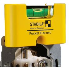 Магнитный карманный уровень Stabila Pocket Electric, 7 см