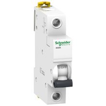 Выключатель автоматический  однополюсный iK60 63А C 6кА | код. A9K24163 | Schneider Electric