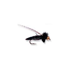 Мушка (нимфа утяжеленная) TF 12065-14 Caddis Poopah (GdBH), Black, Sz14, 12шт