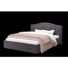 МЛК Кровать Стелла 1600 ткать ROCK 08 графит ID - 298369