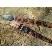 Эксклюзивный ремень ручной работы Веселый роджер