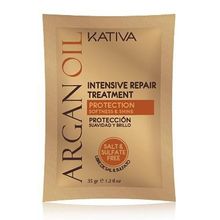 Kativa Увлажняющая маска для волос с маслом Арганы ARGAN OIL, Kativa, саше 35г