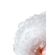 Прозрачный мастурбатор-шарик с пупырышками (219421)