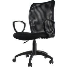 Кресло Ch-599AXSN TW-11 (спинка чёрная  сетка,  сиденье  чёрное)