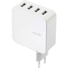 Зарядное устройство Moshi ProGeo 4-Port USB Wall Charger 
Moshi ProGeo 4-Port USB Wall Charger 35W  99MO022151