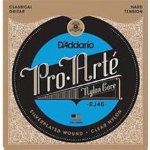 EJ46 PRO ARTE Струны для классической гитары нейлоновые Hard D`Addario