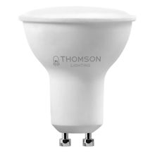 Thomson Лампа светодиодная Thomson GU10 4W 3000K полусфера матовая TH-B2103 ID - 235625