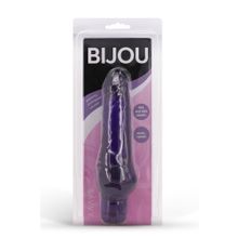 Seven Creations Фиолетовый водонепроницаемый вибратор BIJOU SAVVY - 17,5 см. (фиолетовый)