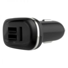 Зарядное автомобильное устройство Akai CH-6D03B 4.8A 3xUSB, черное