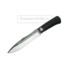 Нож Скорпион (сталь 50Х14), кожа текстолит, АИР