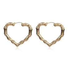 Серьги-кольца "Сердце" (арт. 80951-2)