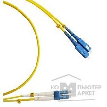 Hyperline FC-D2-9-LC UR-SC UR-H-2M-LSZH-YL FC-9-LC-SC-UPC-2M Патч-корд волоконно-оптический шнур SM 9 125 OS2 , LC UPC-SC UPC, duplex, LSZH, 2 м