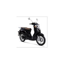 Скутер бензиновый четырехтактный двухместный IRBIS Prometey 150cc (150 см.куб, мощность 10.1лс, нагрузка 150кг, бак-4.8л, 1850х677х1060мм, вес -95кг, колеса 70 90-14   80 90-14, литые диски, э старт, диск бар, сигнализация с дист. запуском)