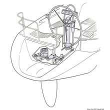 Osculati Autopilot drive Mamba 12V, 69.310.02