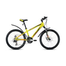 Подростковый горный (MTB) велосипед Unit 2.0 желтый матовый 10,5" рама (2017)