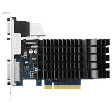 Видеокарта ASUS GeForce GT 730 902Mhz PCI-E 2.0 2048Mb 1800Mhz 64 bit DVI HDMI HDCP (GT730-SL-2GD3-BRK)